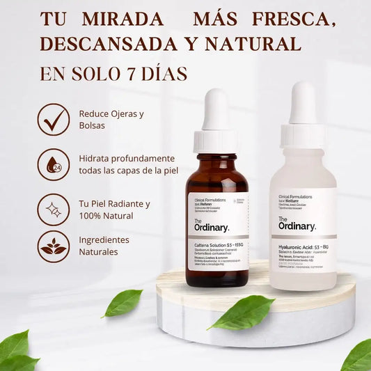 Serum Anti Ojeras en solo 7 días + Ácido Hialurónico